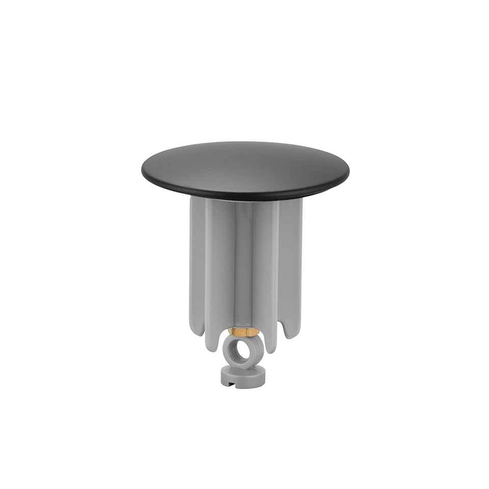 Excenter-Stopfen Durchmesser 63 mm schwarz matt