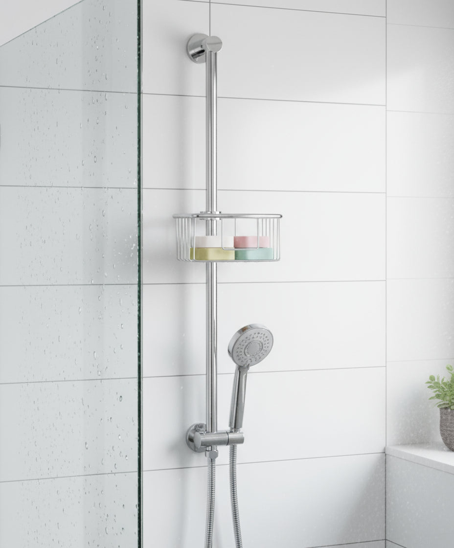 Schwammkorb für Brausestangen – Praktisch &amp; hochwertig