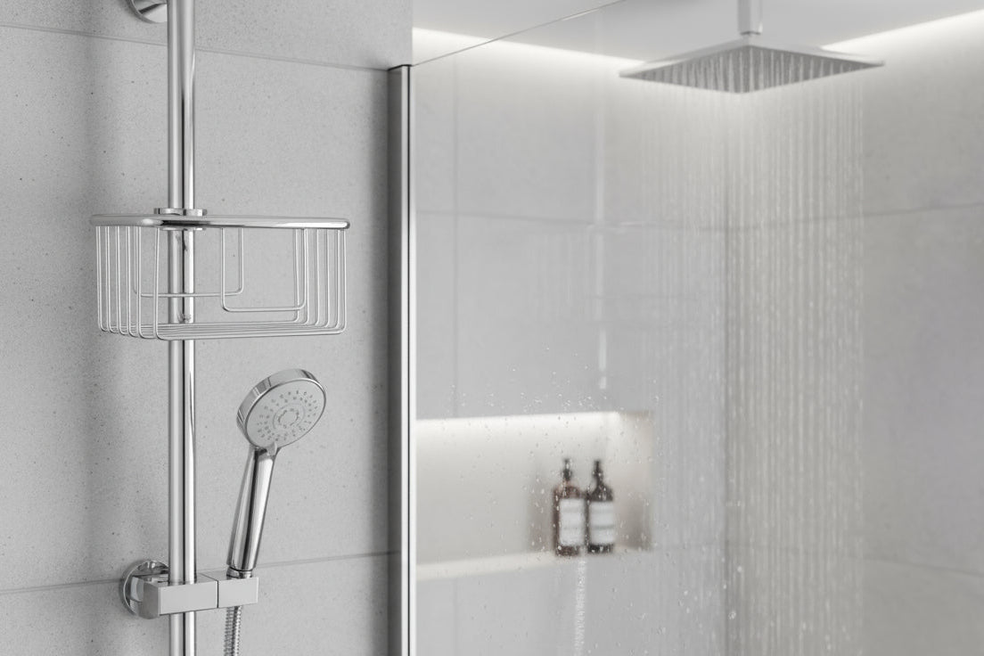 Schwammkorb für Brausestangen – Praktisch &amp; hochwertig