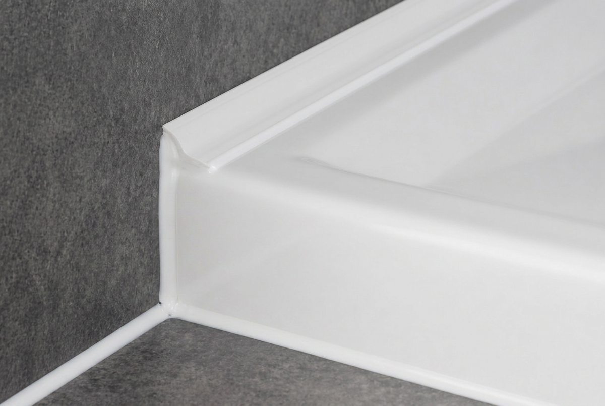 Aluminium-Hohlkehlprofil BH/20 – antibakteriell weiß, 100/200/250 cm
