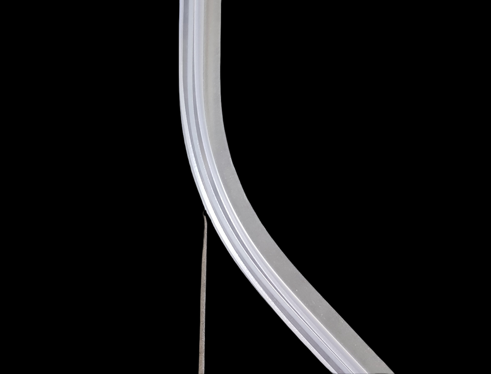 Gebogene Dusch-Türdichtung 135° für Fünfeckduschen – Für 6 oder 8 mm Glas – Art.Nr. 5102.135