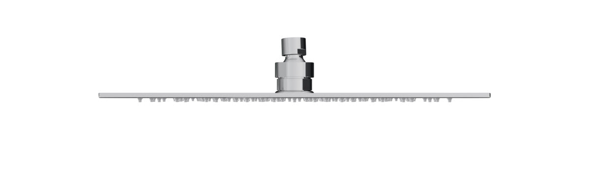 Vigour Kopfbrause V4 310 mm eckig Inox poliert