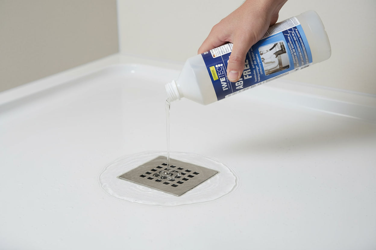 iWETEC Abfluss-Free materialschonender Rohrreiniger, 1 Liter