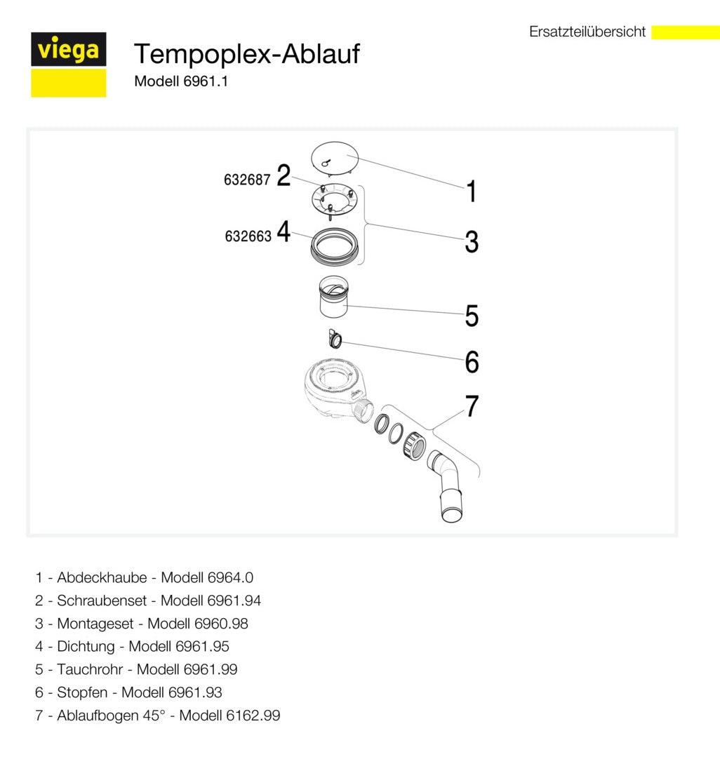 Flacher Duschwannenablauf DN40/DN50 – Die perfekte Ergänzung für 90 mm Ablauföffnungen