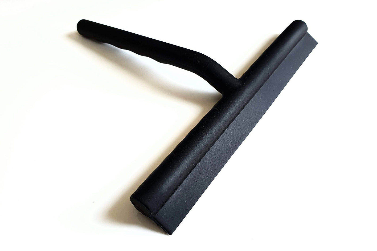 Duschwischer als Glasabzieher, silikonummantelt