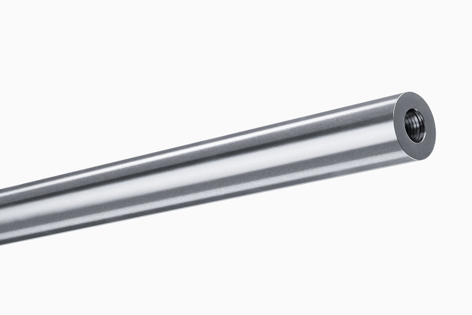 Duschvorhangstangen - Gerade Edelstahlstange mit Innengewinde
