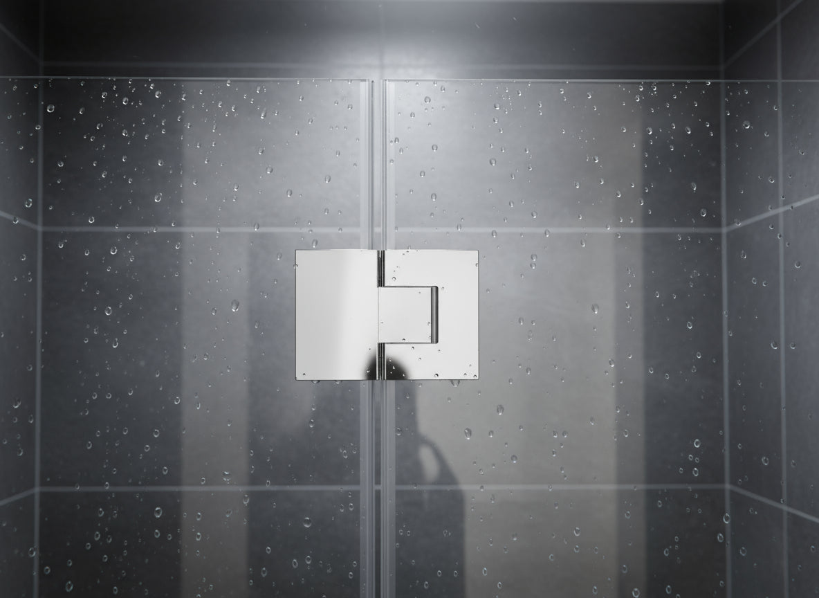 Bellagio Pendeltürband 180° Glas-Glas – 8/10 mm ESG, 50 kg, einstellbar – Art.Nr. BEL380