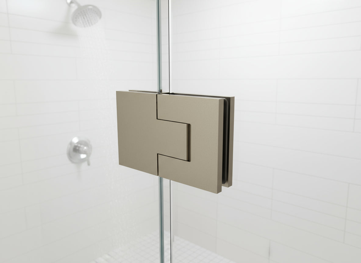 Bellagio Pendeltürband 180° Glas-Glas – 8/10 mm ESG, 50 kg, einstellbar – Art.Nr. BEL380