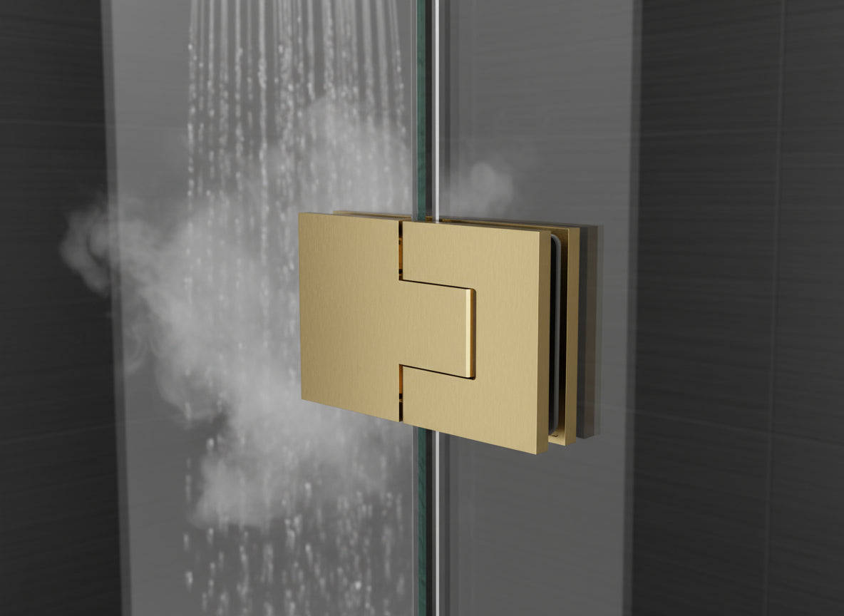 Bellagio Pendeltürband 180° Glas-Glas – 8/10 mm ESG, 50 kg, einstellbar – Art.Nr. BEL380