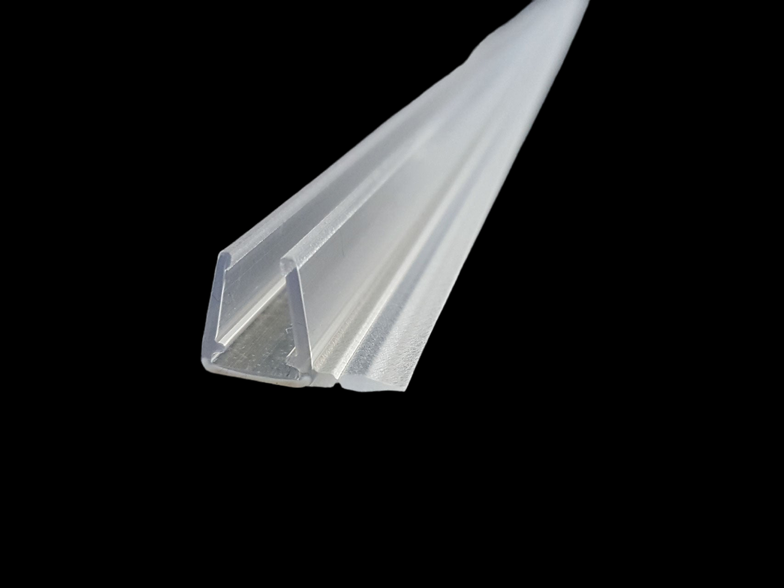 Überlappungsdichtung für Schiebetüren – Für 6 oder 8 mm Glas universal, Lücken 8-12 mm – Art.Nr. 5211