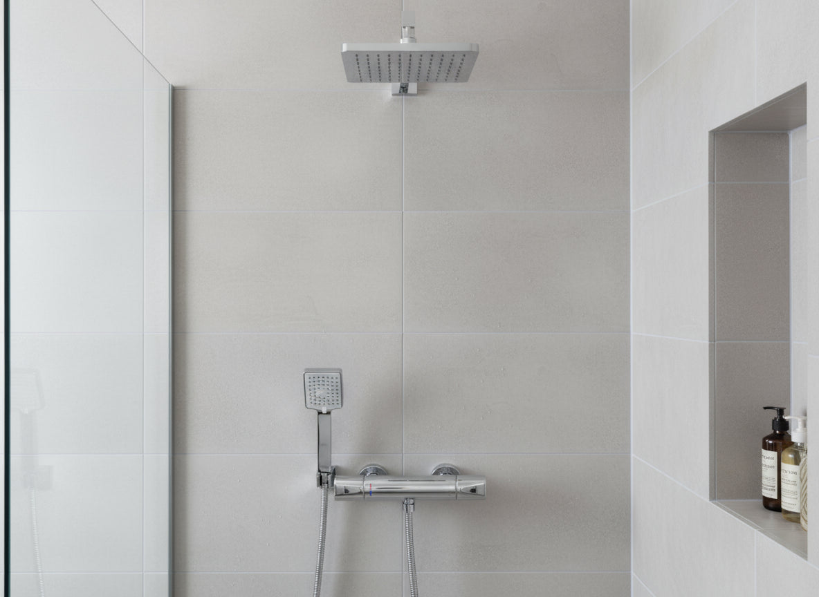 Clivia Safe-Tec Brausethermostat Chrom Aufputz - Sicherheitsthermostat für Dusche