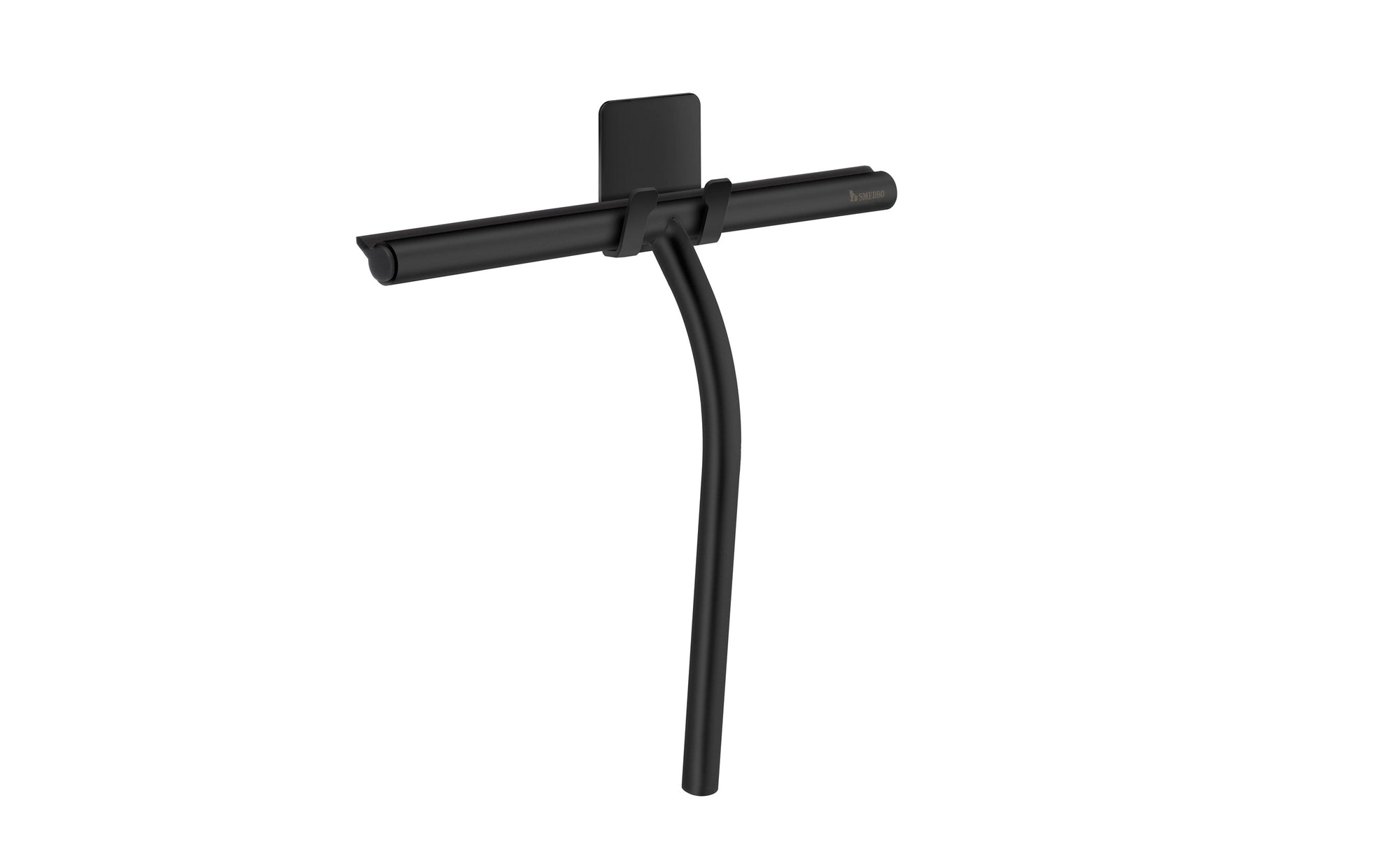 Duschabzieher rund mit Wandhalter – 240 × 210 mm