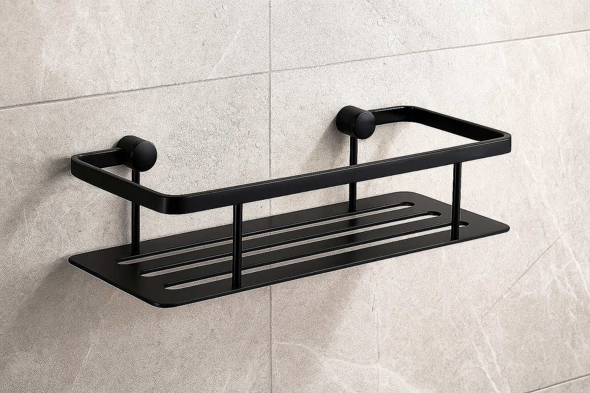 Design Seifenkorb mit Bodenplatte – 250 mm Breite in eleganter Optik