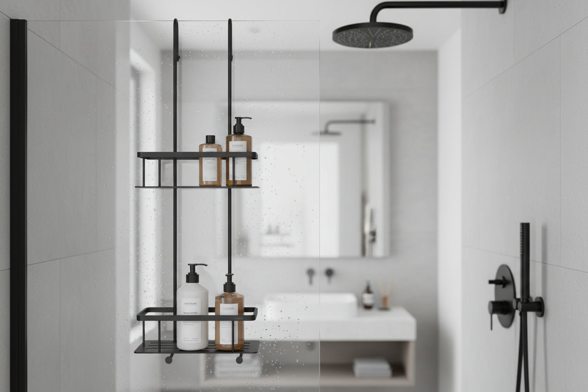 SMEDBO DK3041 SIDELINE Duschkorb Doppelt – Stilvoll, funktional und absolut rostfrei