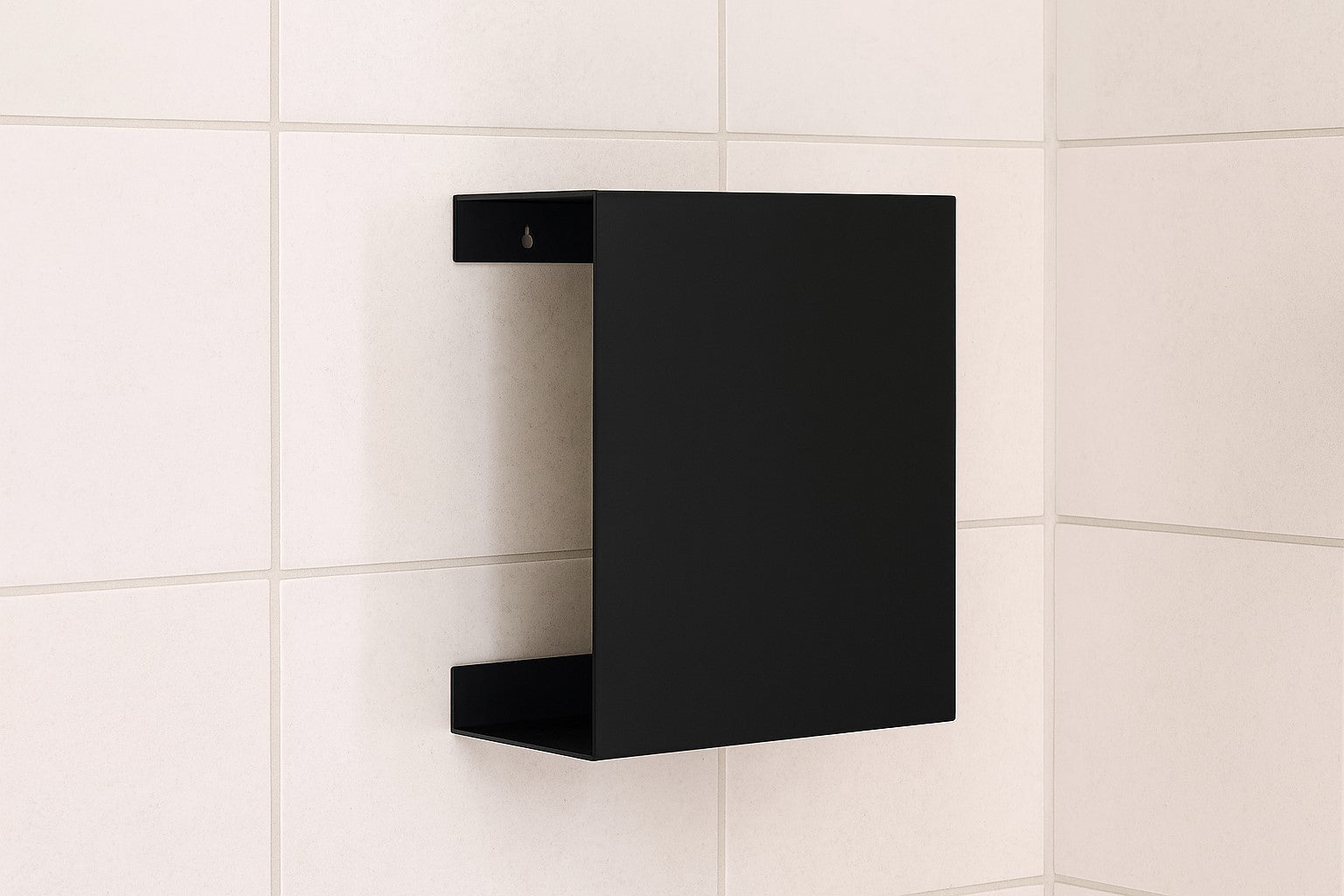 Duschregal Aluminium Schwarz – modernes Design für Ordnung in der Dusche