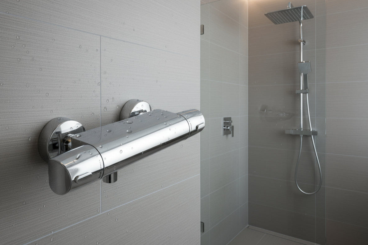 VIGOUR derby Safe-Tec Brausethermostat – Chrom, Aufputz