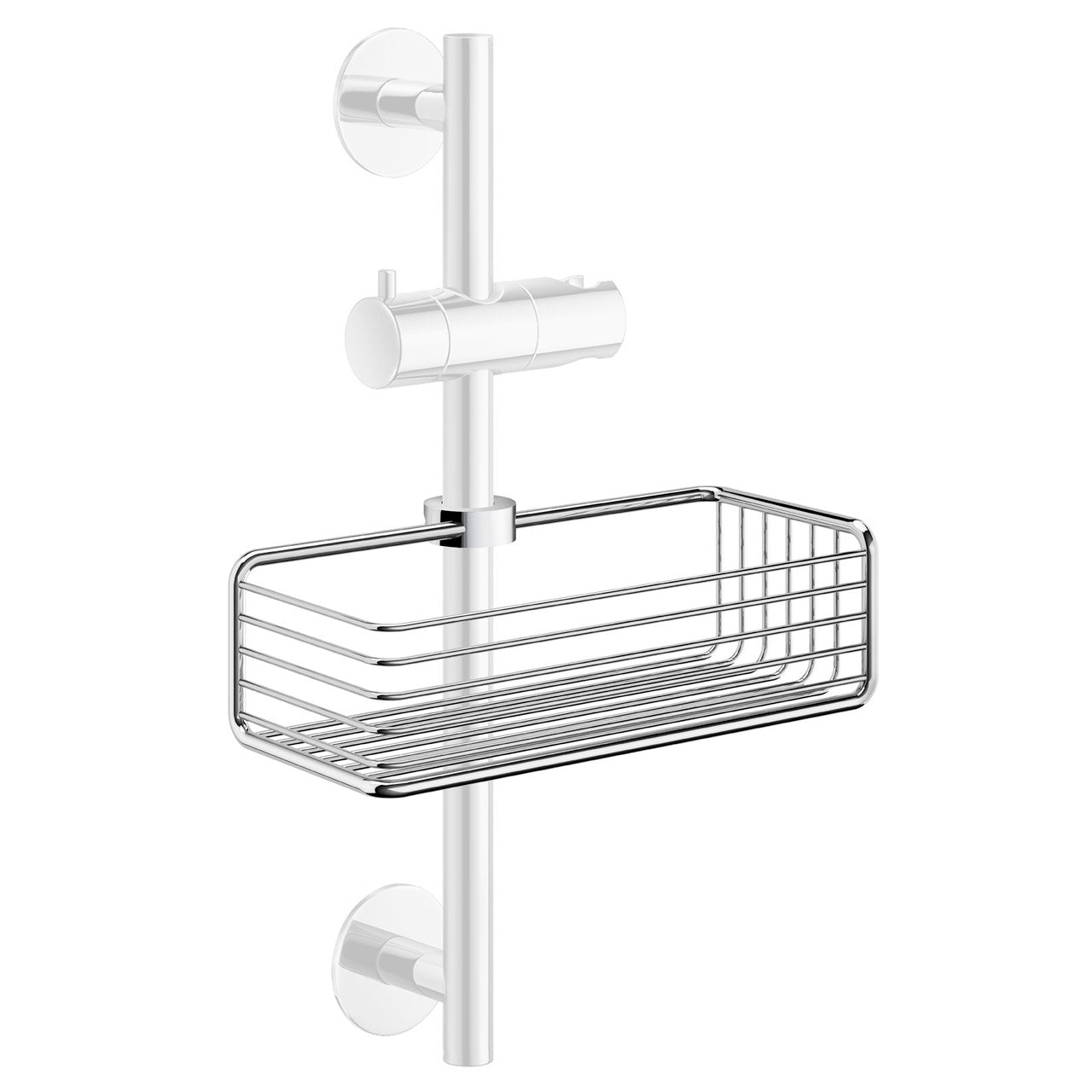 Smedbo Sideline Gitterkorb DK1106 – für Brausestange Ø 18–25 mm Chrom
