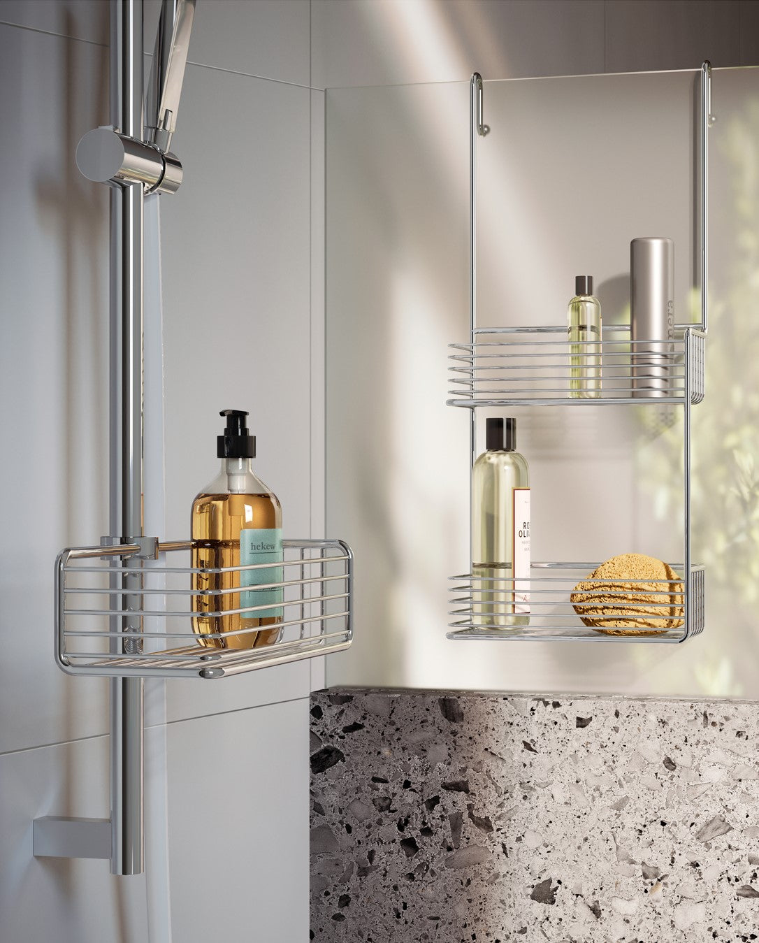 Gitterkorb für die Montage an der Brausestange, Art.Nr. DK1106