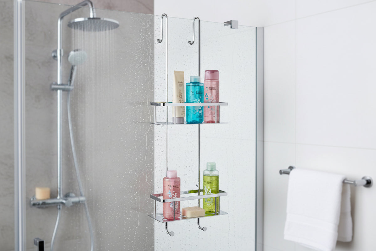 SMEDBO DK3041 SIDELINE Duschkorb Doppelt – Stilvoll, funktional und absolut rostfrei