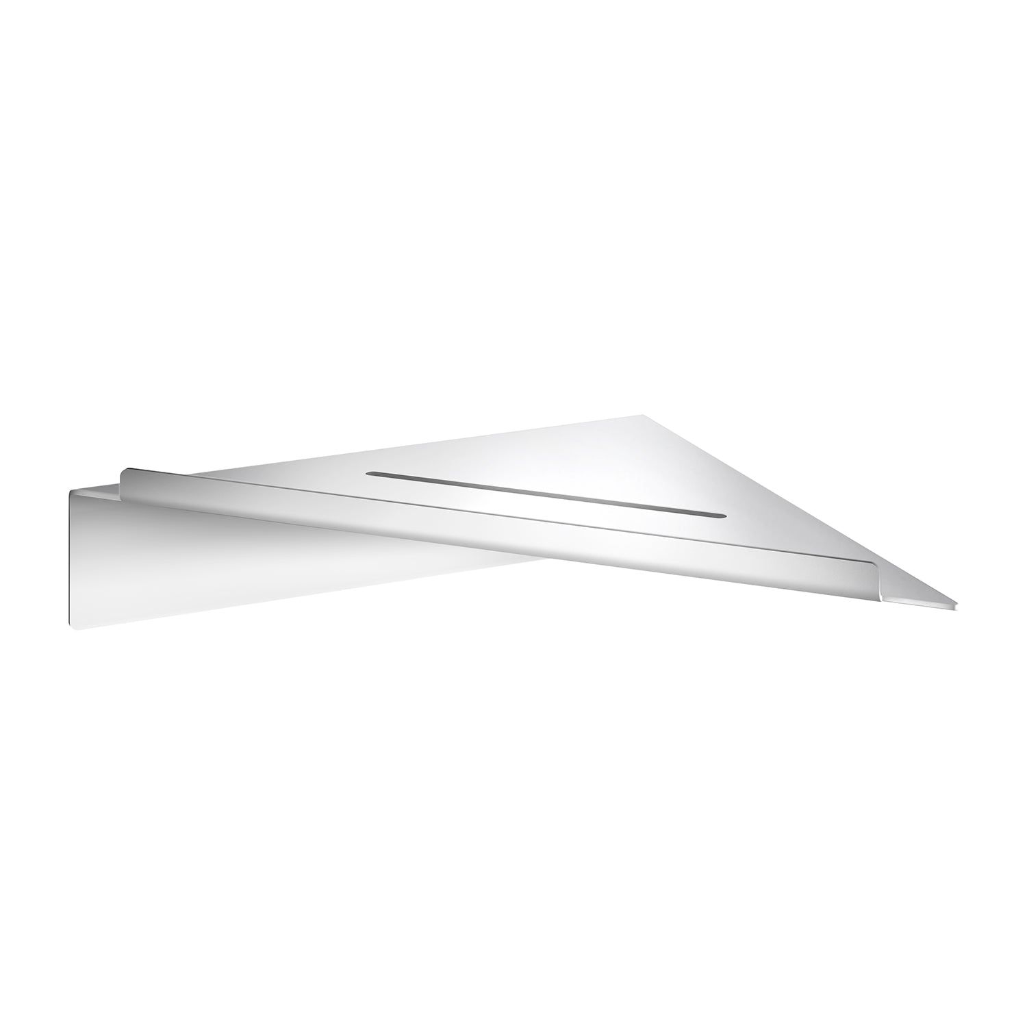 SIDELINE Eckduschregal, selbstklebend an Fliesenwand, Chrom glanz oder Schwarz matt, Art.Nr. 4111