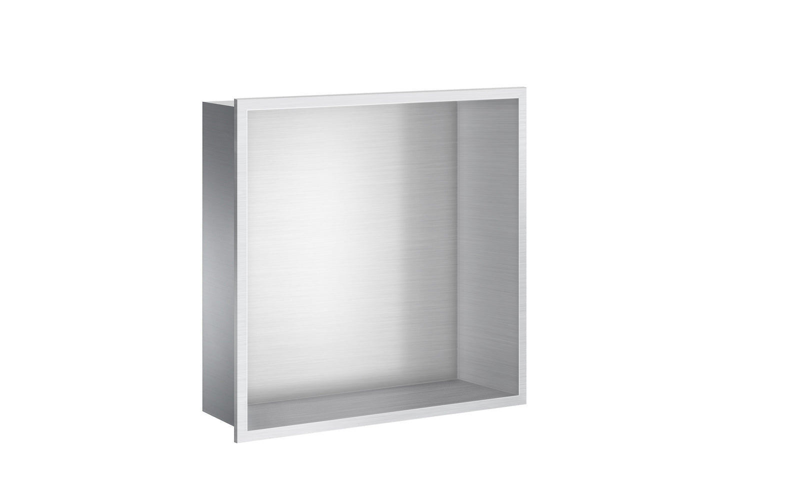 Einbau Wandeinbaunische 300 × 300 mm – aus Edelstahl für Duschbereich oder Bad