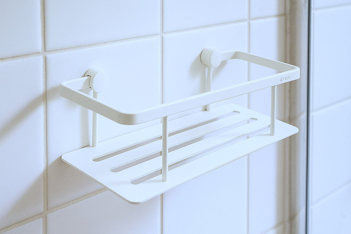 Design Seifenkorb mit Bodenplatte – 250 mm Breite in eleganter Optik