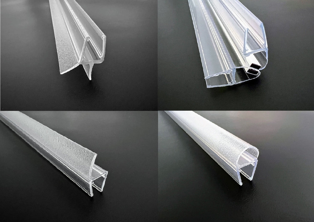 Duschtür Dichtungs-Set mit Magnet-Dichtungspaar 90° , Art.Nr. 5051609