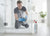 DuschBlitz Set, Doppelter Glanz für streifenfreie Duschen, 2x Duschblitz + 3m Stahlwolle 0000 für sauberes Duschglas