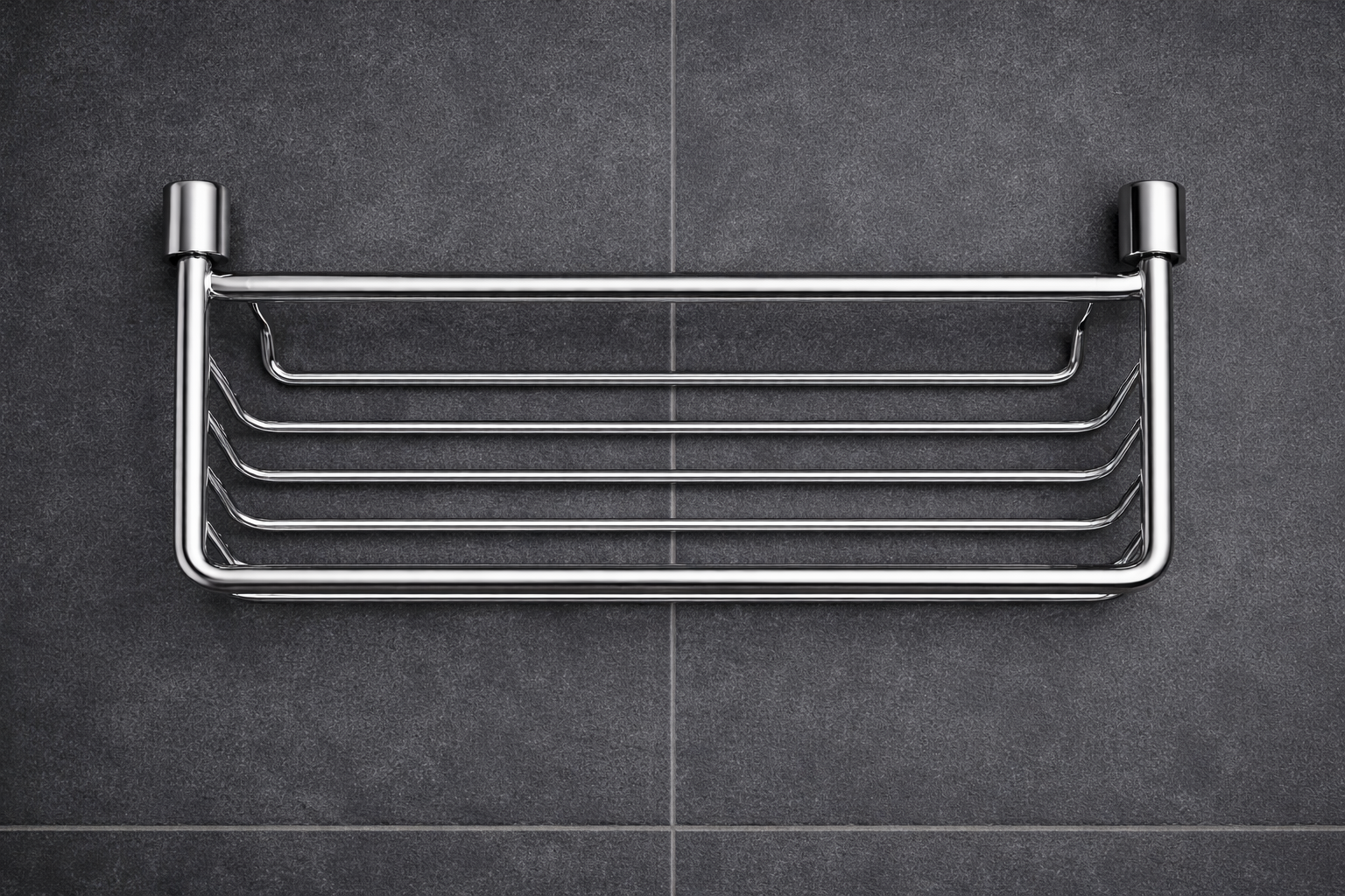 SIDELINE Duschkorb, Basic, 215 × 117 mm, Chrom poliert, DK1001