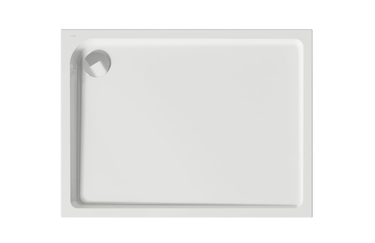 VIGOUR Acryl-Duschwanne "one" 120 x 90 x 2,5 cm – XL-Komfort in Markenqualität