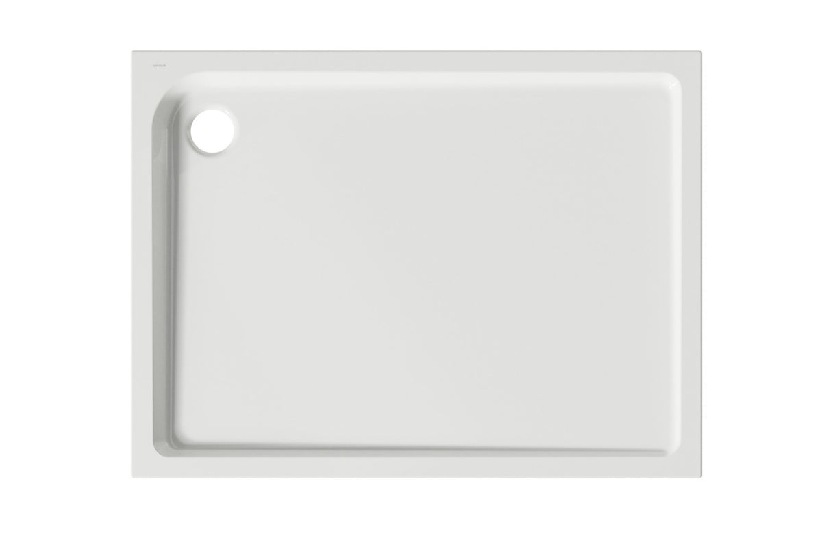 VIGOUR Acryl-Duschwanne "one" 120 x 90 x 2,5 cm – XL-Komfort in Markenqualität