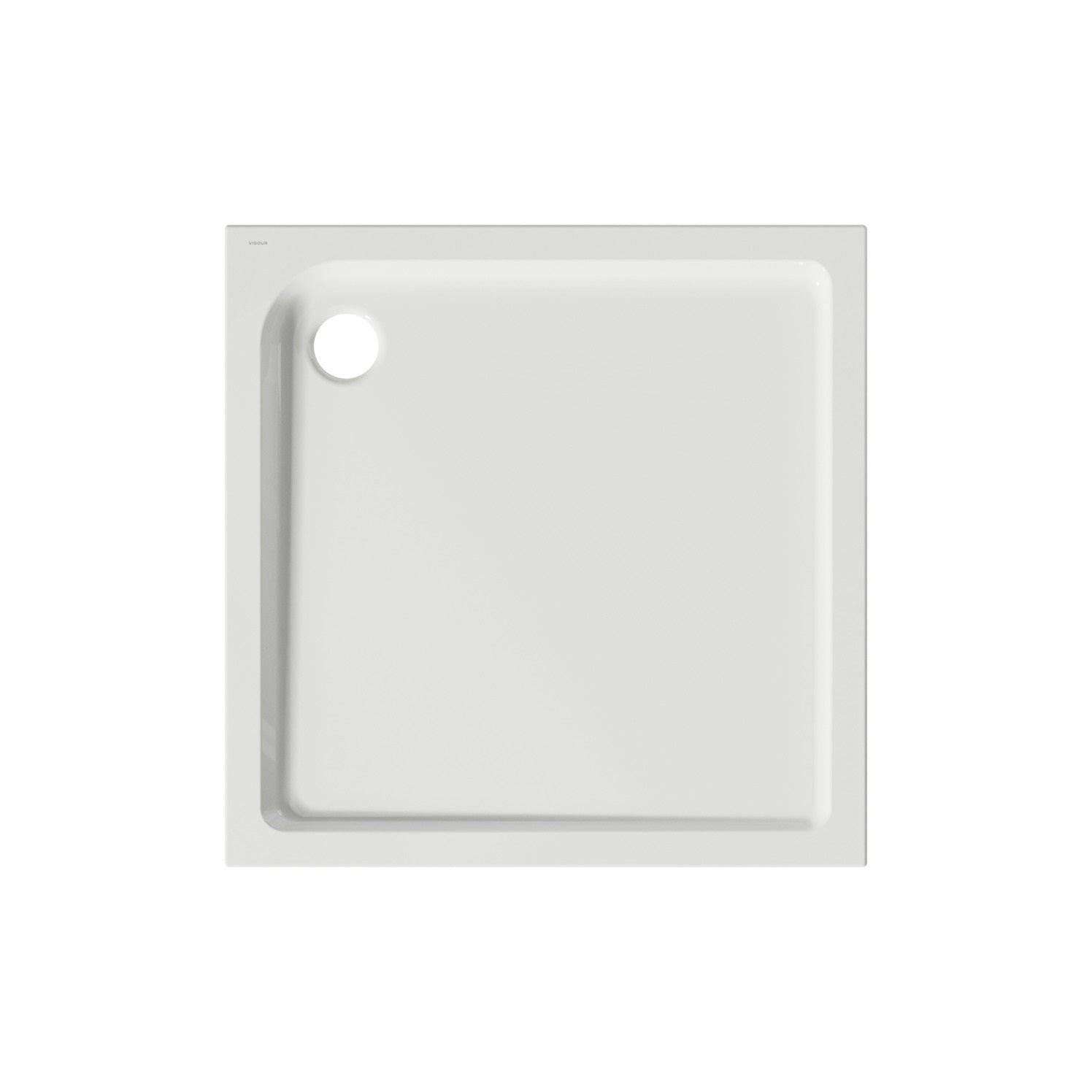 Acryl Duschwanne 100 × 100 cm – flach, modern und vielseitig einsetzbar