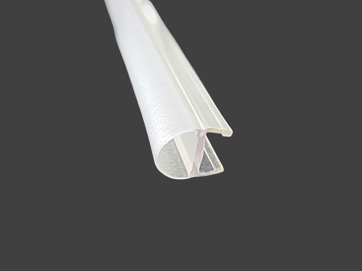 Streifdichtung (Ballondichtung) mit kurzem Glaseinstand – Für 8 mm Glas, Lücken 8-9 mm – Art.Nr. PCR8S