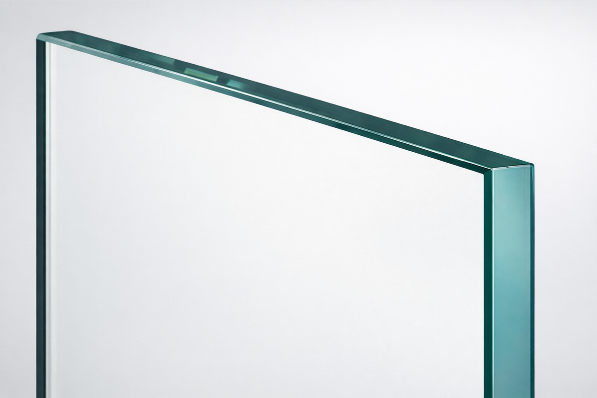 ESG Einscheiben-Sicherheitsglas als Duschglas, Klarglas für Duschtrennwände