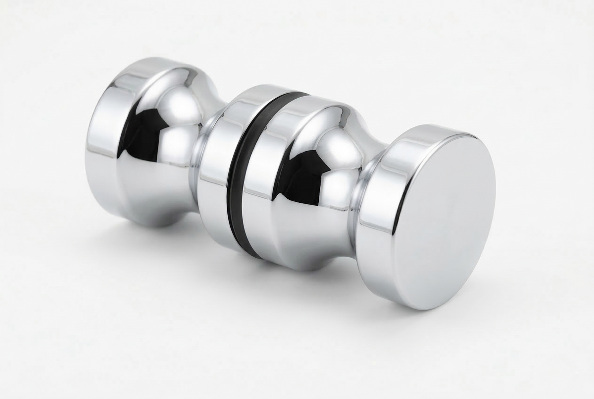 Dusch-Türgriff EUSDK1 – rund Ø 30 mm Messing, 6–12 mm Glas, 11 Oberflächen