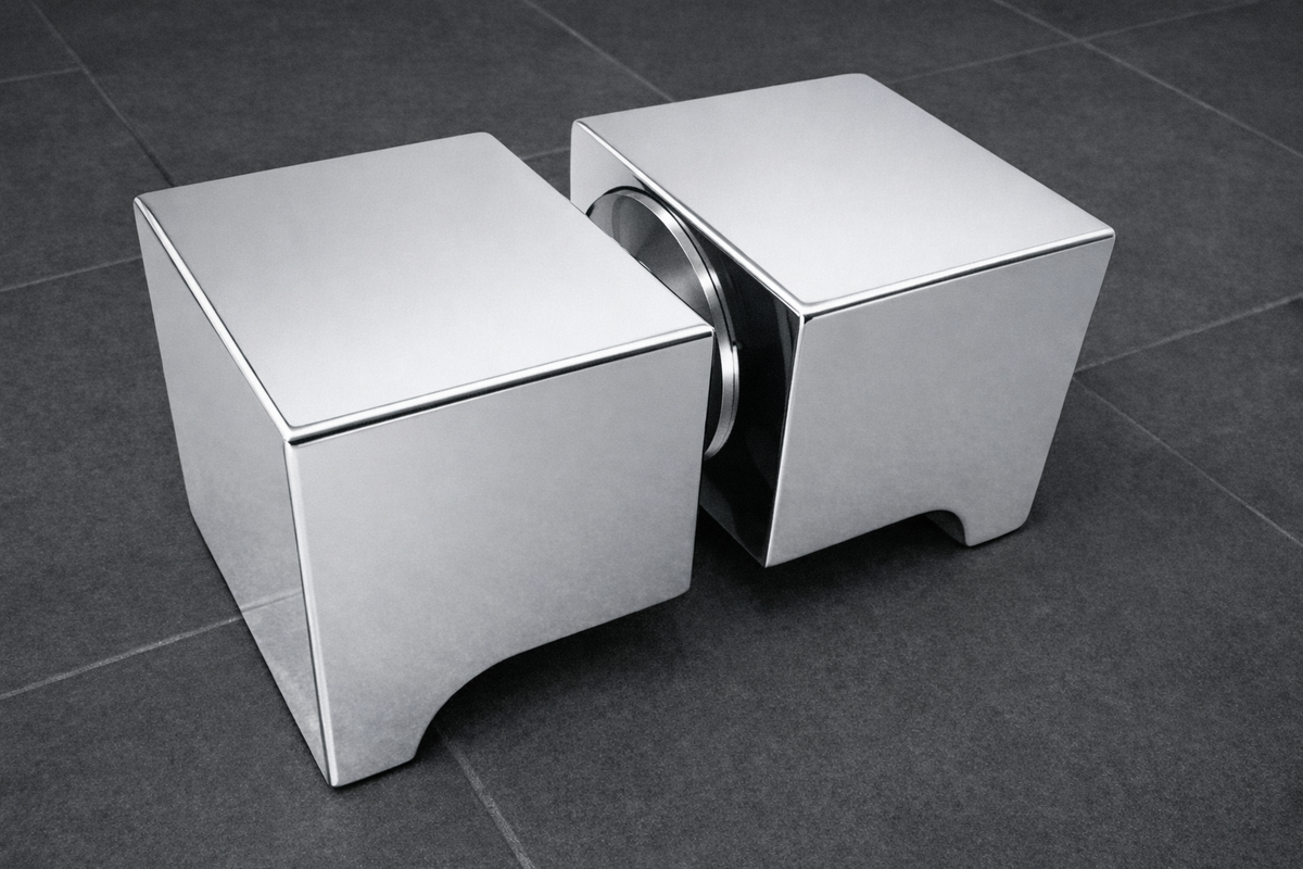 Duschtürgriff eckig, Art.Nr. SDK300, Chrom