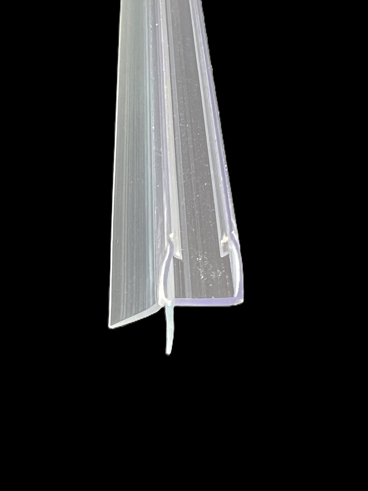 Schleiflippendichtung mit Abtropfleiste innen – Für 8 mm Glas, Lücken 10-12 mm – Art.Nr. 835