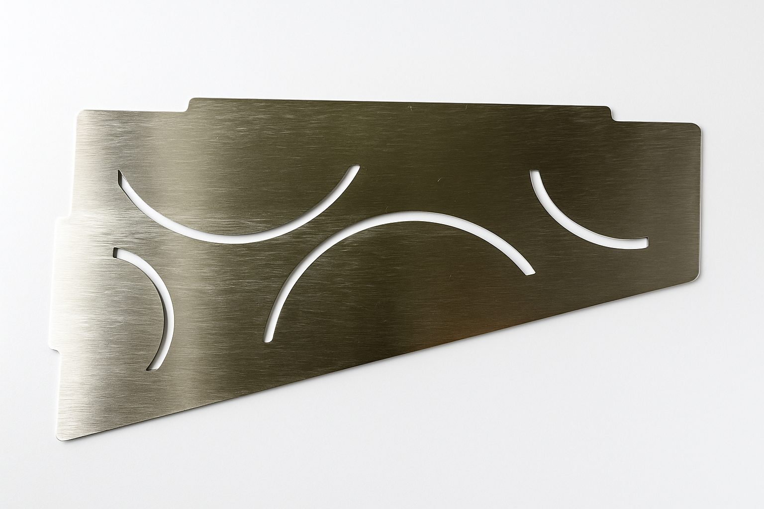 Duschablage Typ Deluxe 280 x 165 mm – Für Einarbeitung in Fliesenfugen, rostfrei