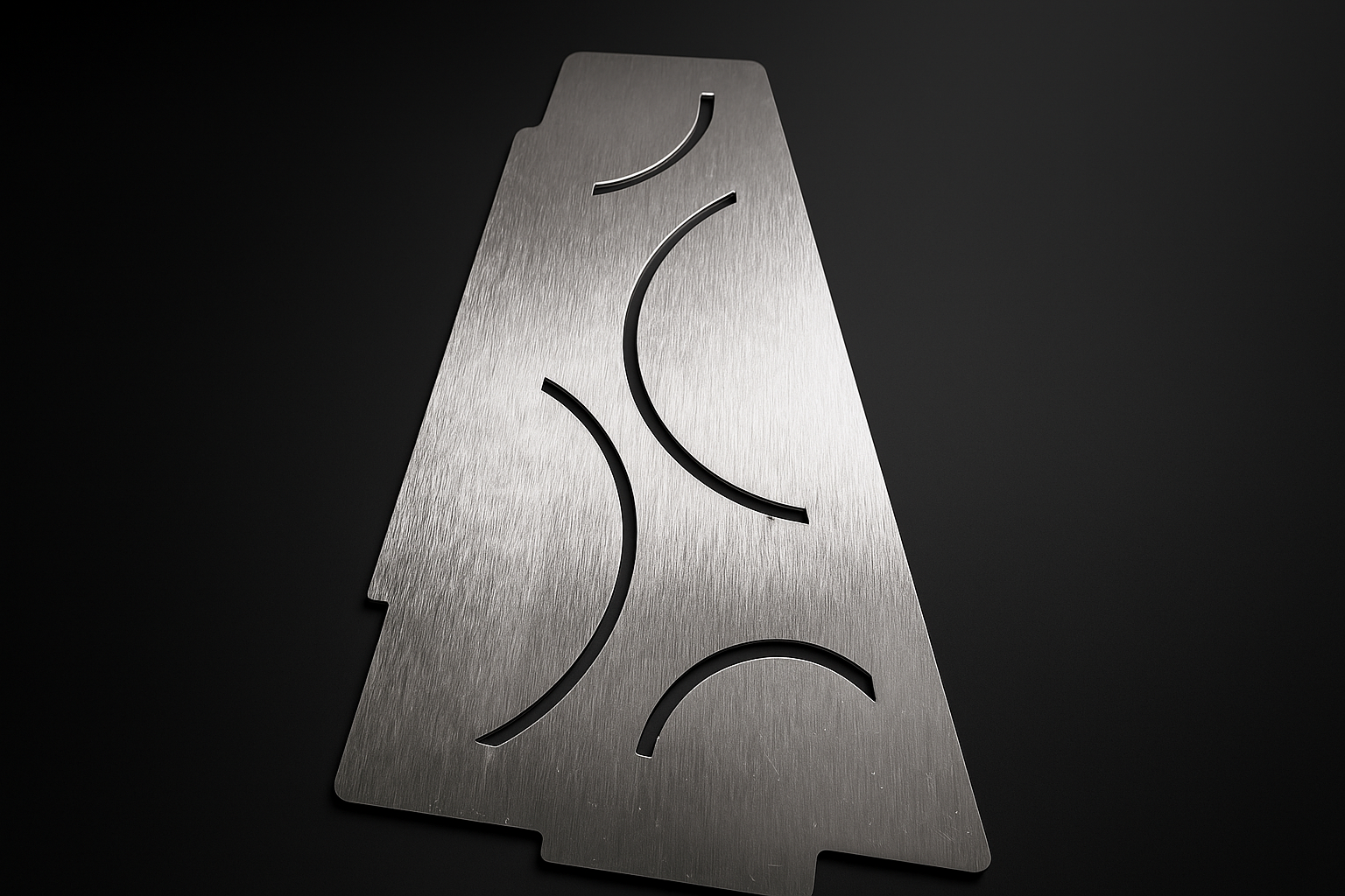 Duschablage Typ Deluxe 280 x 165 mm – Für Einarbeitung in Fliesenfugen, rostfrei