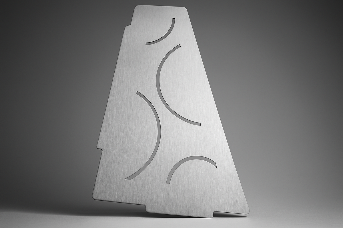 Duschablage Typ Deluxe 280 x 165 mm – Für Einarbeitung in Fliesenfugen, rostfrei