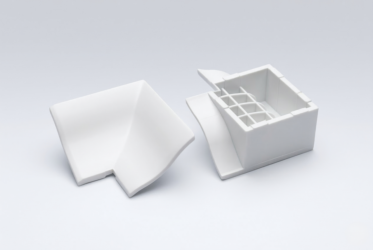 Zubehör-Set für Fugenabdeckprofil BPT/25 – Innenecke &amp; Endkappen für BP/25