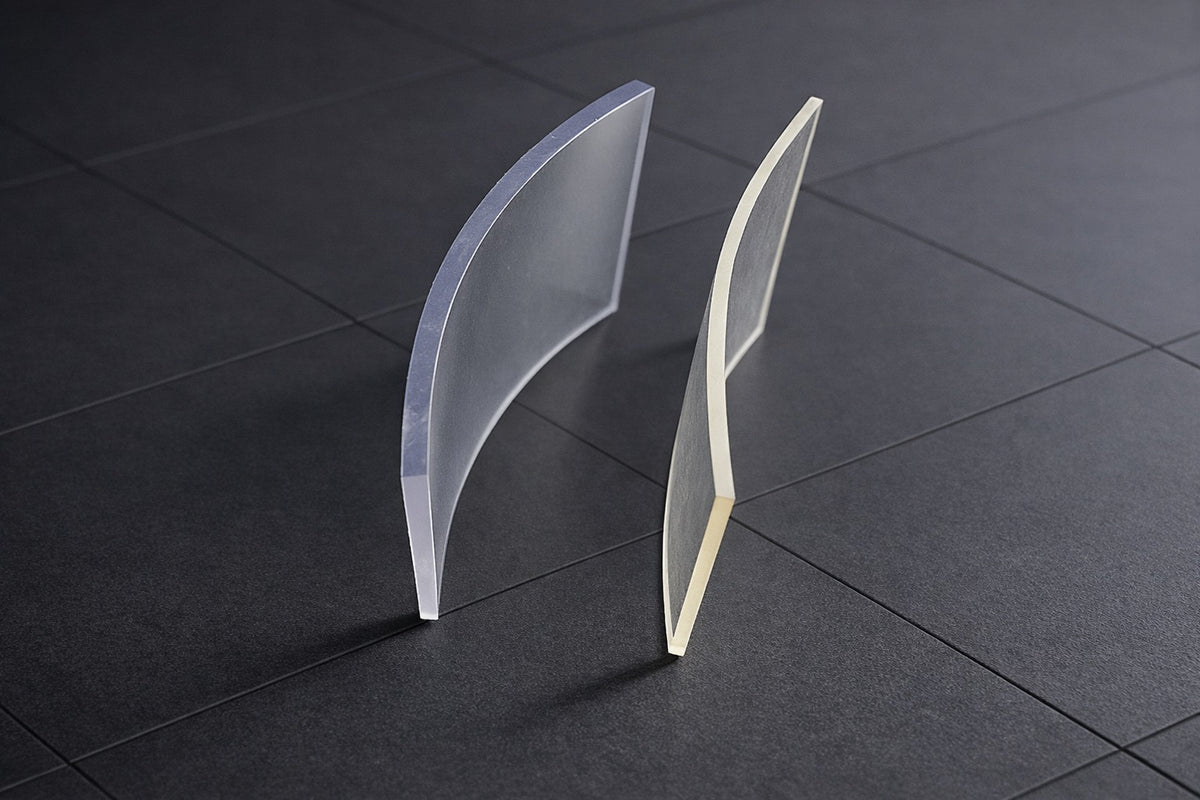 Trenneinlagen transparent 30x50 mm - Schutz zwischen Glas und Metall (1 mm &amp; 2 mm)