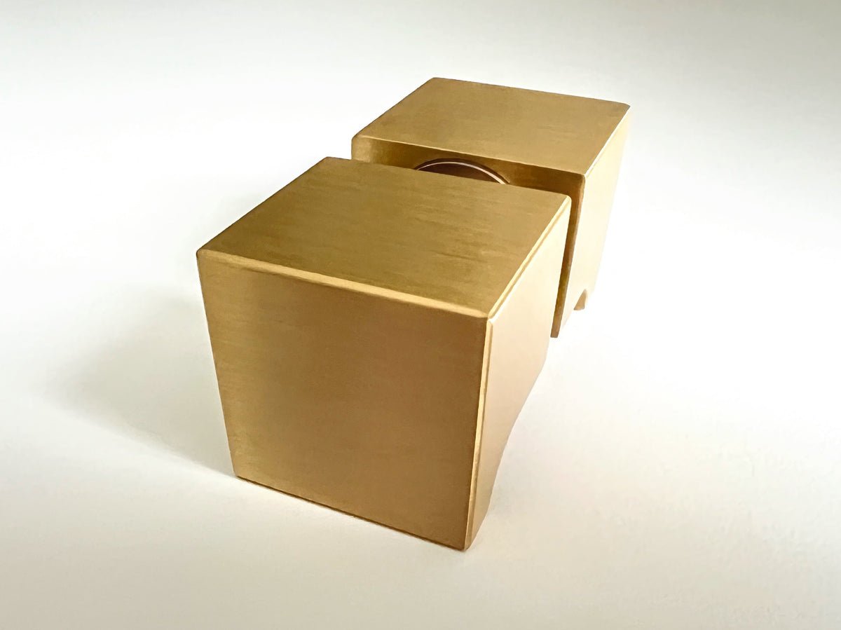 Duschtürgriff eckig, Art.Nr. SDK300, goldfarbig