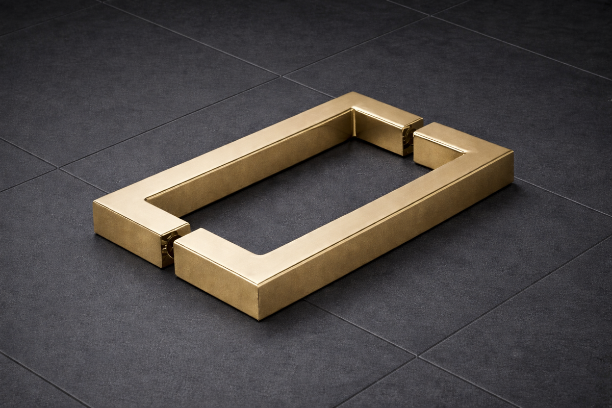 Duschgriff Stangengriff, 19 x 19 mm – Lochabstand 203 mm