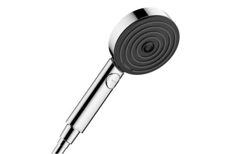 Hansgrohe Pulsify 105 3jet Handbrause, Relaxation oder Activation, Ø 100 mm, Chrom, Ansicht 5