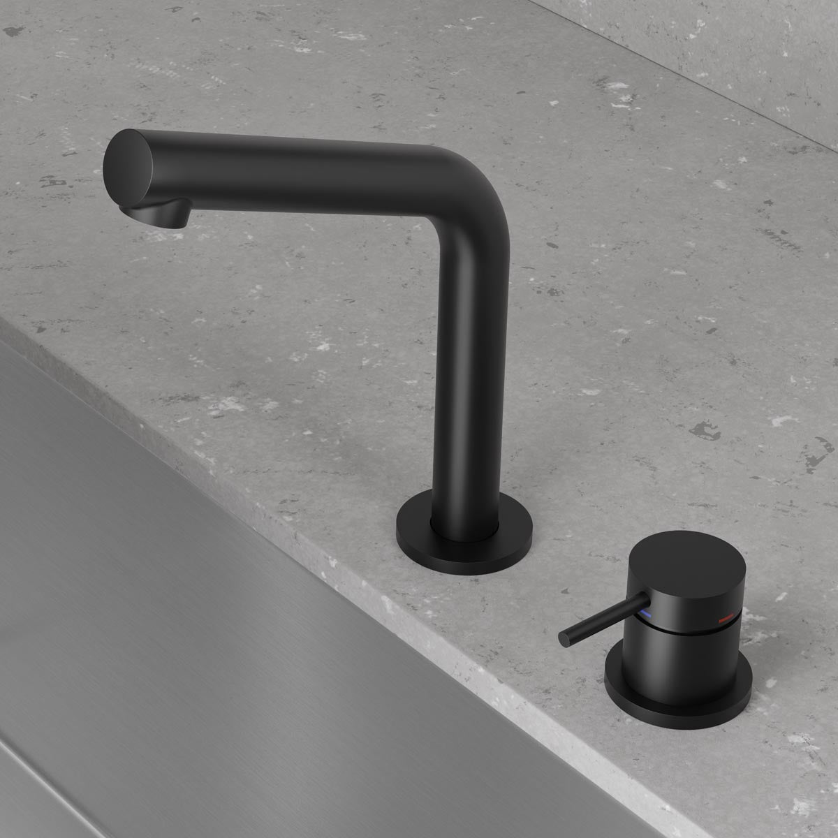 ScandTap Harmonized B2 Küchenarmatur, Schwarz