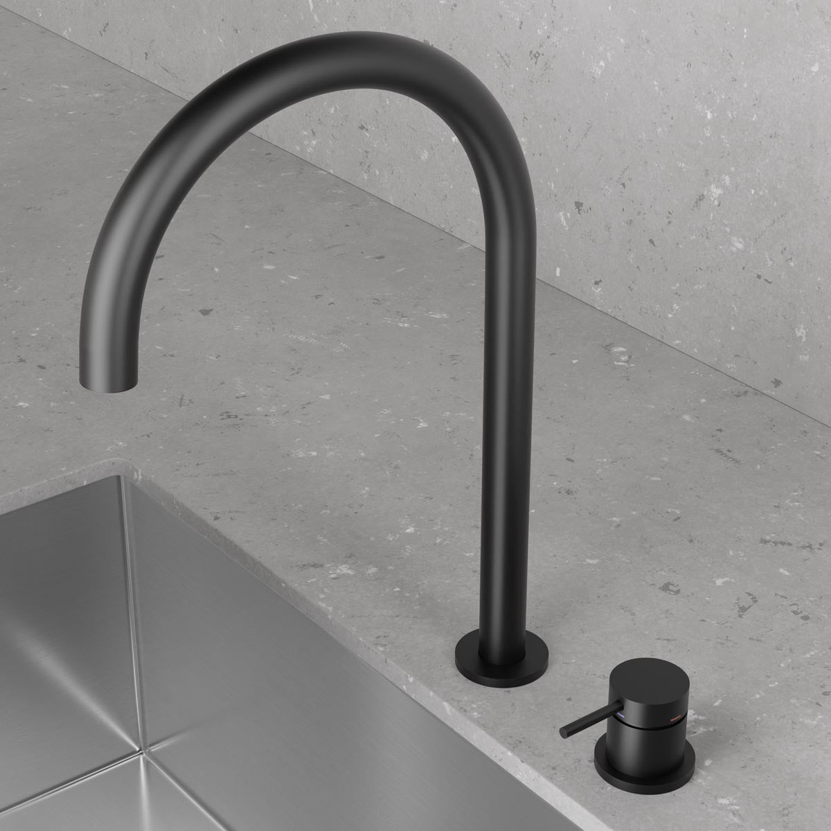 ScandTap Harmonized K2 Küchenarmatur, Schwarz