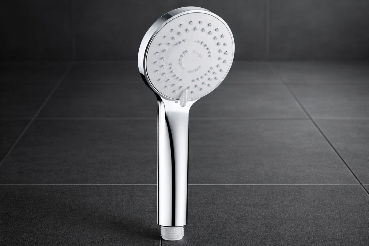 VIGOUR Handbrause Individual 1.0 | 3 Strahlarten | Ø 97 mm | Chrom mit Antikalksystem