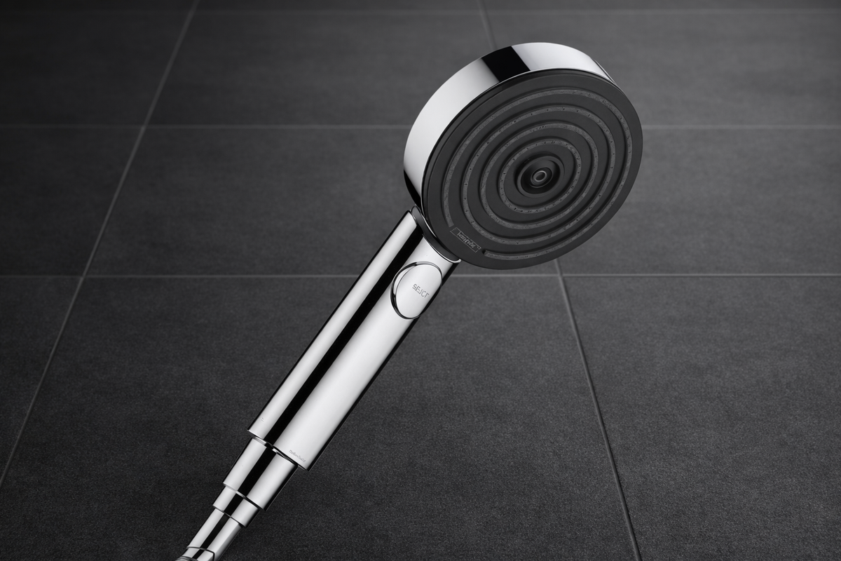 Hansgrohe Pulsify 105 3jet Handbrause – Relaxation oder Activation – Ø 100 mm, Chrom