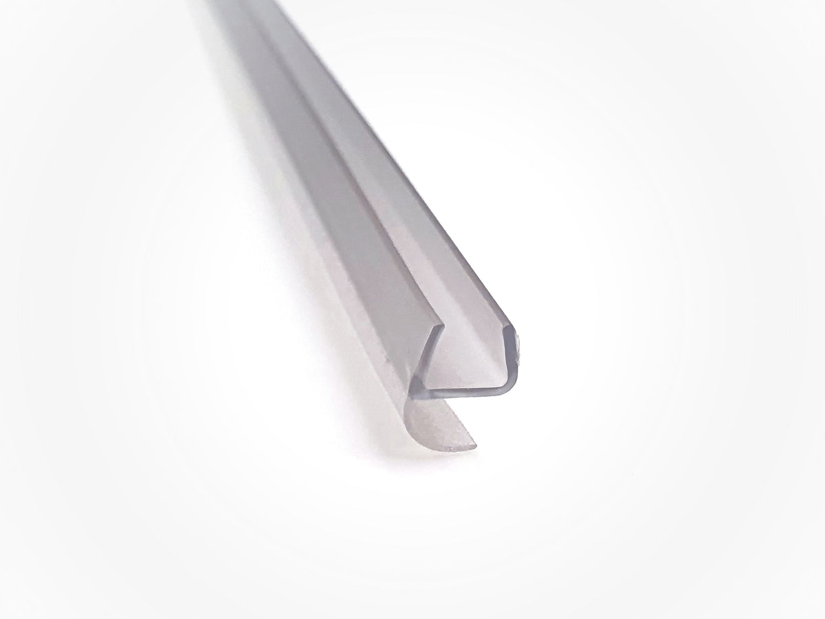 Spaltdichtung mit offener Ballondichtung – Für 6 oder 8 mm Glas, Lücken 2-6 mm, Art.Nr. 5120/5130